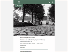 Tablet Screenshot of duinhof.be